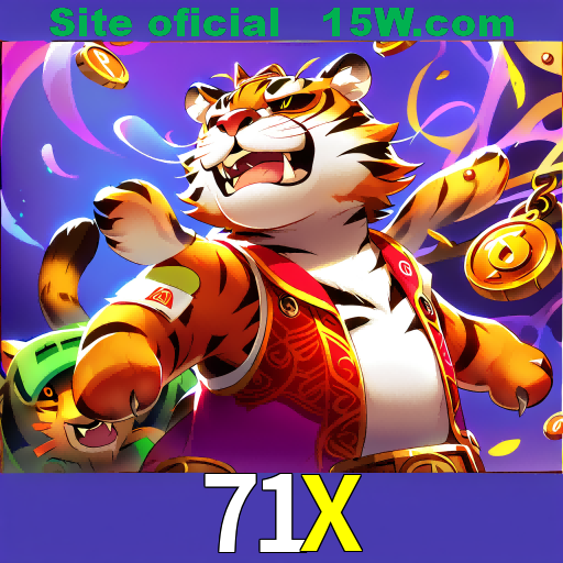 Imagem promocional da 71X mostrando a plataforma e suas vantagens